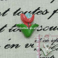 elegant newly designed tulip engraved nylon lapel pin
